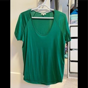 Wilfred green tshirt size large